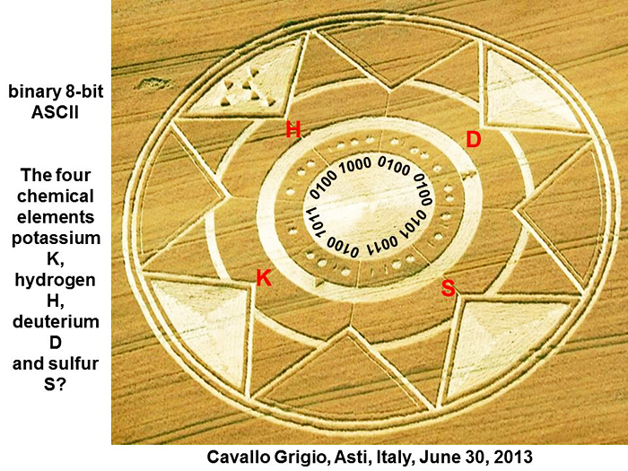 Cavallo Grigio, Italy crop circle, aerial photo 13