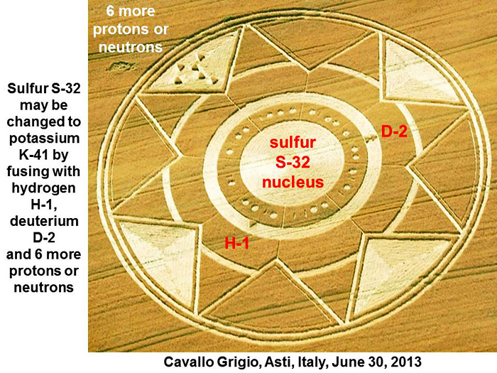 Cavallo Grigio, Italy crop circle, aerial photo 22