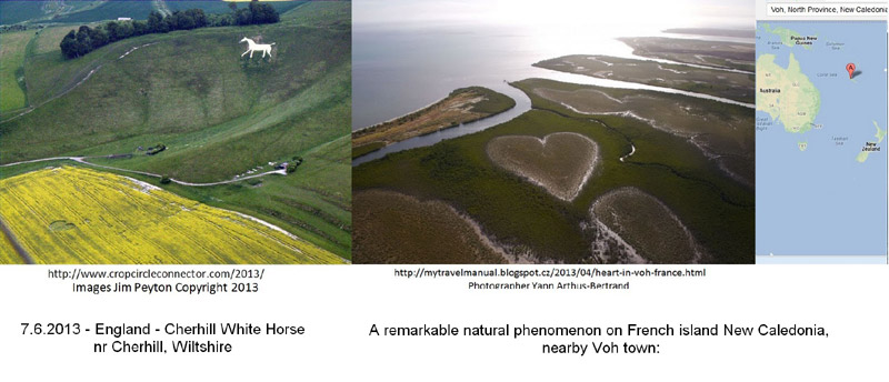 Cherhill White Horse, Wiltshire crop circle, aerial photo 8