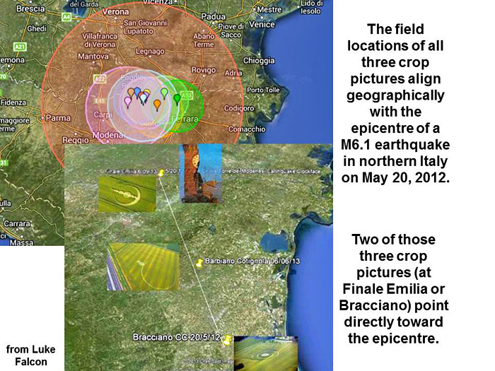Finale Emilia (Modena), Italy crop circle, aerial photo 20