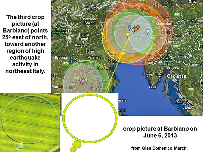 Finale Emilia (Modena), Italy crop circle, aerial photo 21