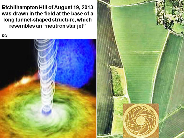 Etchilhampton Hill, Wiltshire crop circle, aerial photo 20
