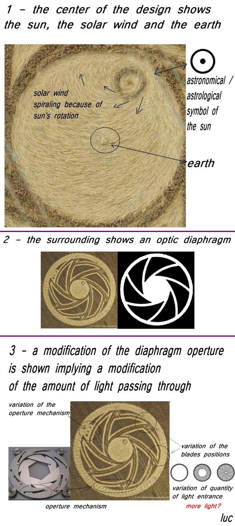 Etchilhampton Hill, Wiltshire crop circle, aerial photo 36
