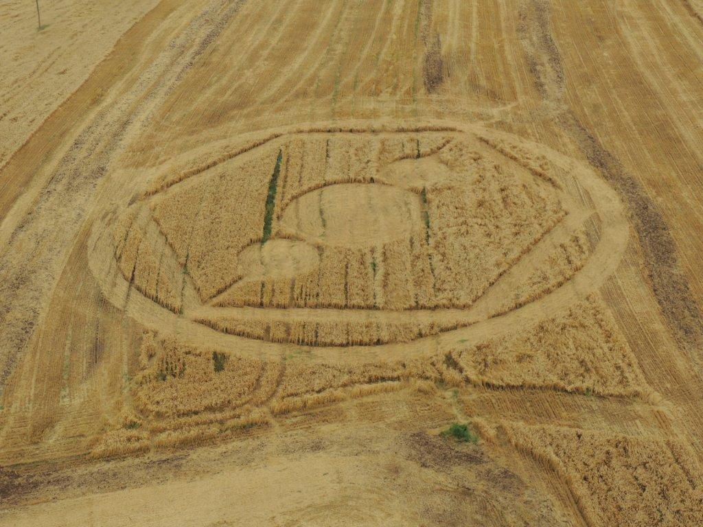 Ipuacu (2), Brazil crop circle, aerial photo 9