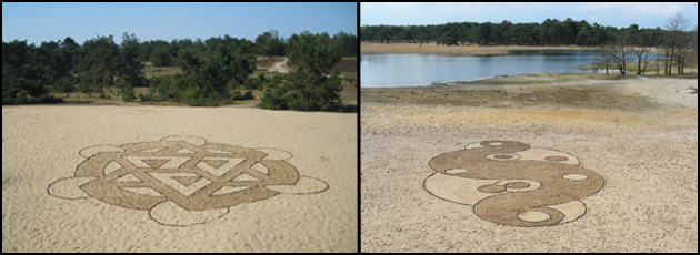Stadskanaal, Netherlands crop circle, aerial photo 7
