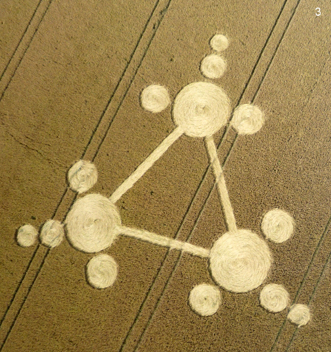 Standdaarbuiten, Netherlands crop circle, aerial photo 3