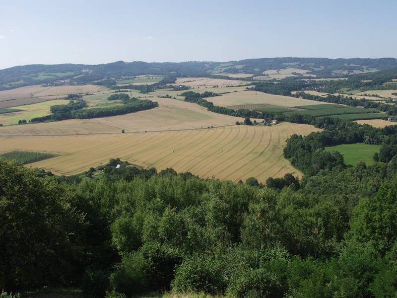 Ustek, Czech Republic crop circle, aerial photo 2