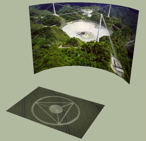 All Cannings, Wiltshire crop circle, aerial photo 10