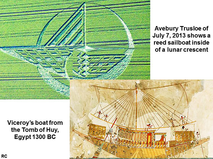 Avebury Trusloe, Wiltshire crop circle, aerial photo 24