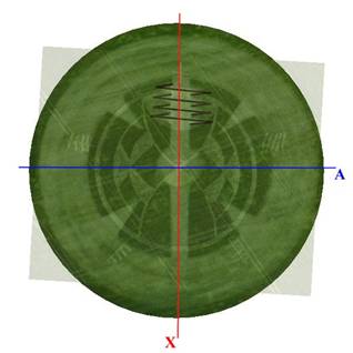 Avebury Trusloe, Wiltshire crop circle, aerial photo 55