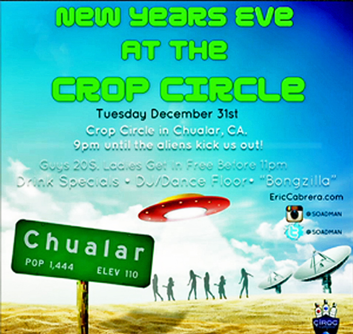 Chualar, USA crop circle, aerial photo 13