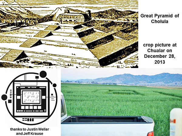 Chualar, USA crop circle, aerial photo 82