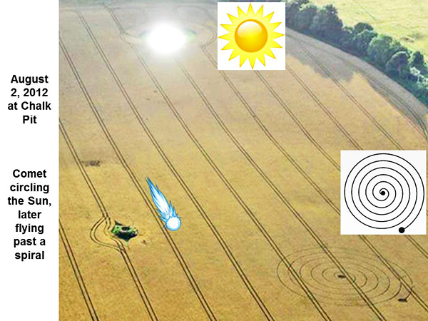 Chualar, USA crop circle, aerial photo 31