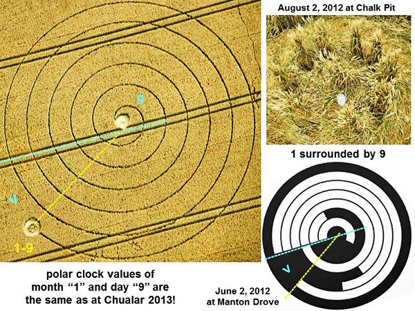 Chualar, USA crop circle, aerial photo 32