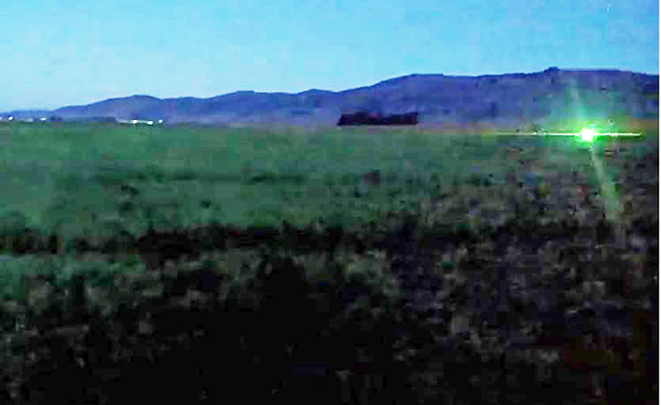 Chualar, USA crop circle, aerial photo 86