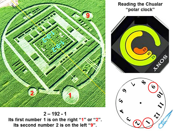 Chualar, USA crop circle, aerial photo 7