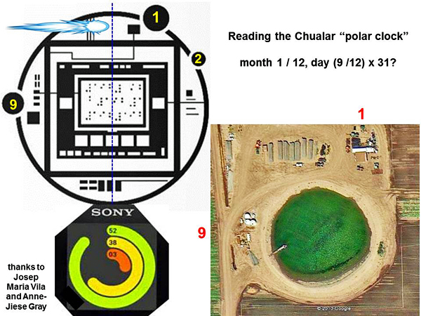 Chualar, USA crop circle, aerial photo 8