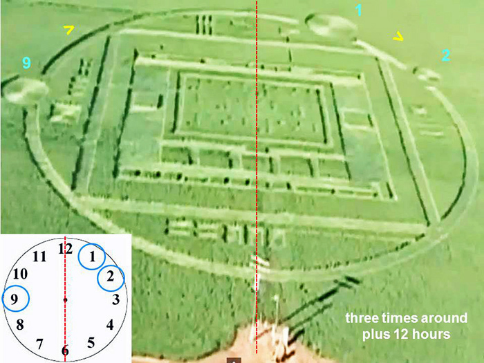 Chualar, USA crop circle, aerial photo 5