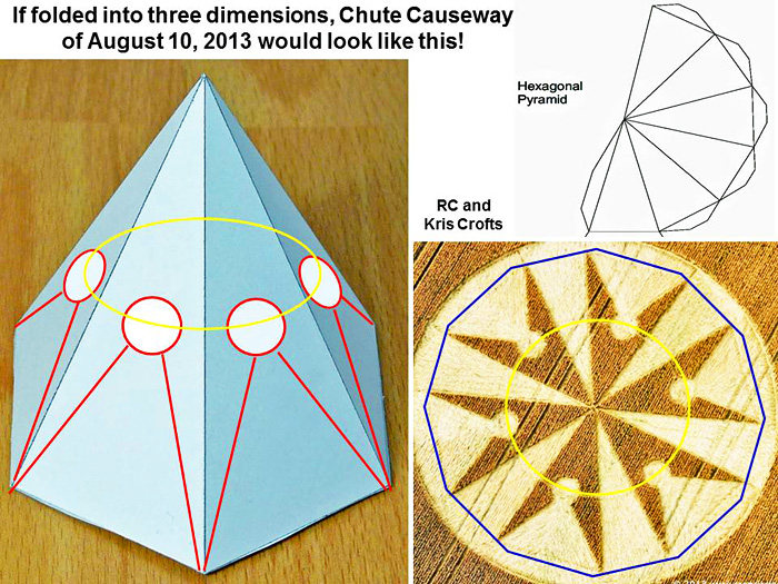 Chute Causeway, Wiltshire crop circle, aerial photo 20