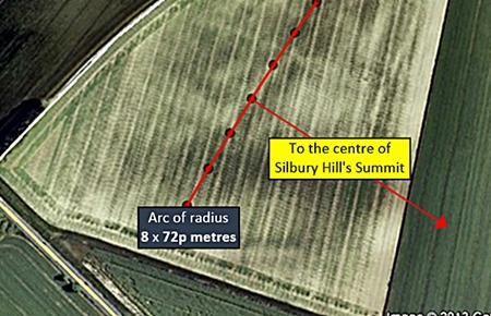 Cooks Plantation, Wiltshire crop circle, aerial photo 31