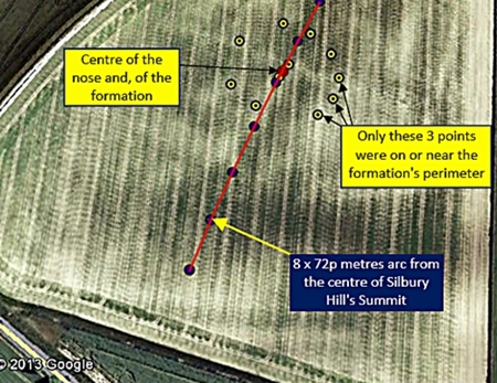 Cooks Plantation, Wiltshire crop circle, aerial photo 32