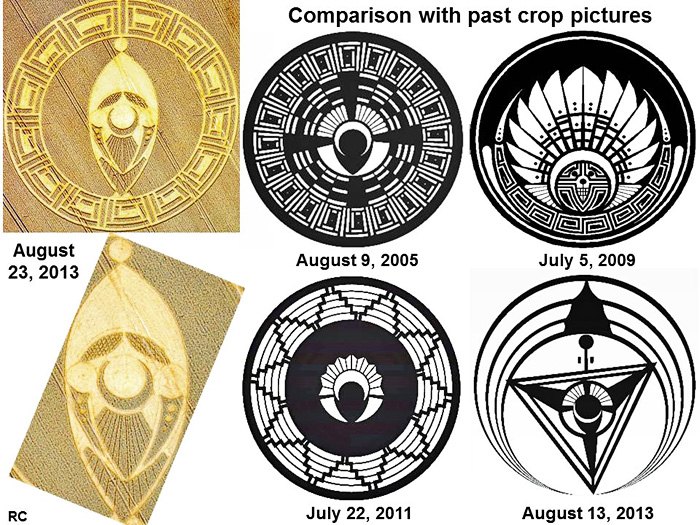 Cooks Plantation, Wiltshire crop circle, aerial photo 10