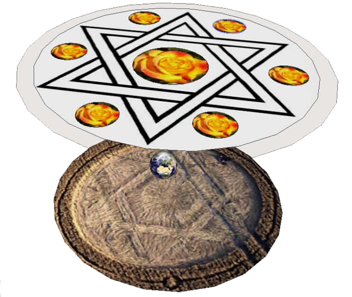 Hackpen Hill (2), Wiltshire crop circle, aerial photo 16