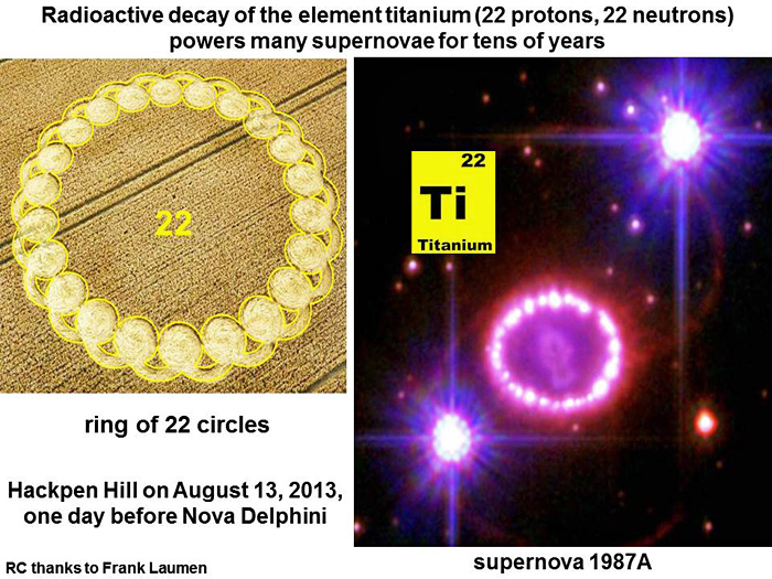 Hackpen Hill (4), Wiltshire crop circle, aerial photo 40