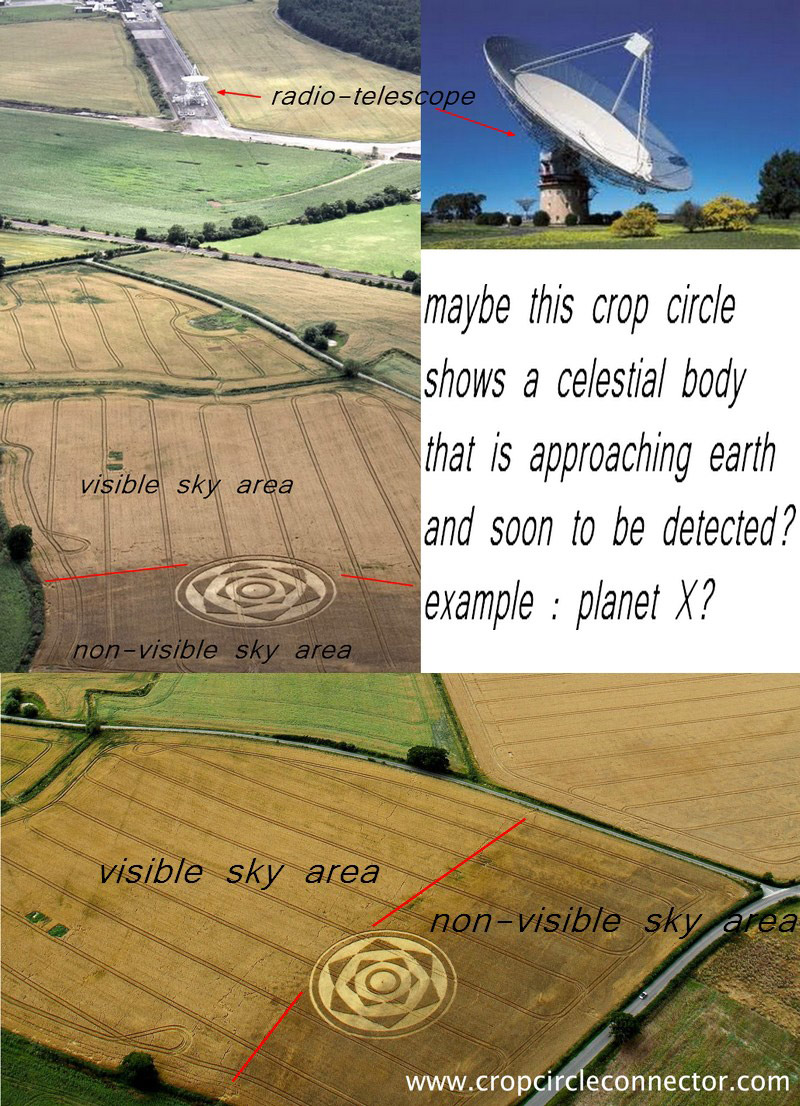 Harewell lane, Worcestershire crop circle, aerial photo 7