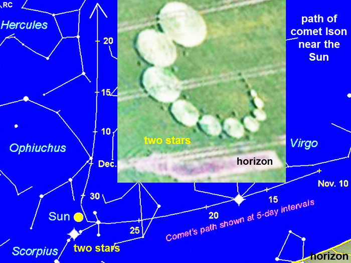 Hilcott, Wiltshire crop circle, aerial photo 11