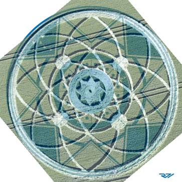 Hoden, Worcestershire crop circle, aerial photo 15