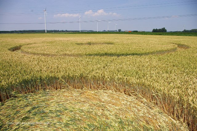 Hoeven (2), Netherlands crop circle, aerial photo 13