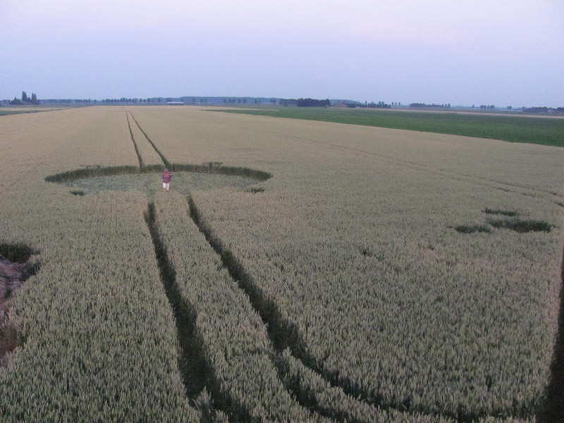 Hoeven (3), Netherlands crop circle, aerial photo 11