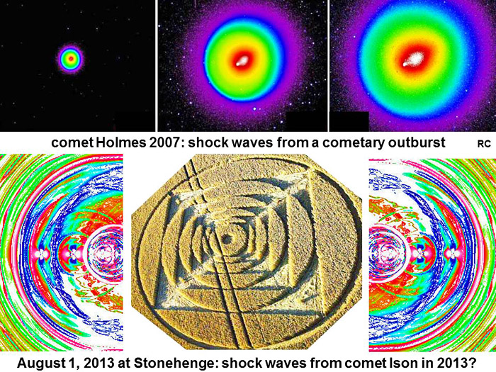 Stonehenge, Wiltshire crop circle, aerial photo 11