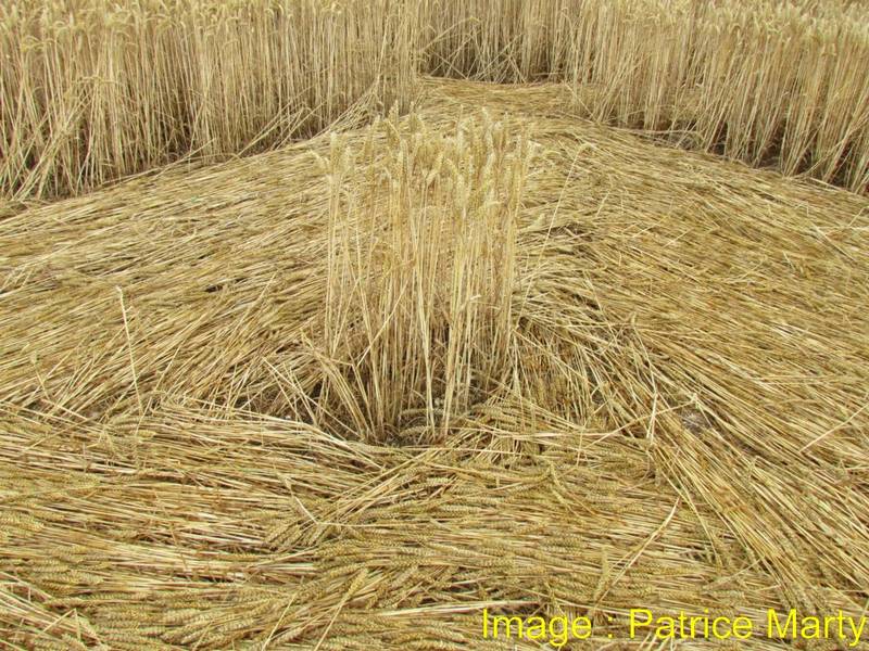 Stonehenge, Wiltshire crop circle, aerial photo 118