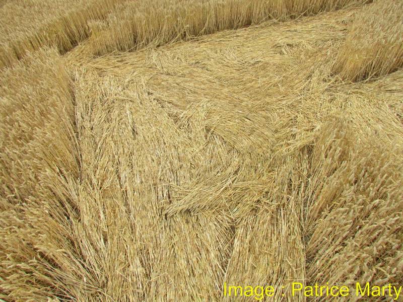 Stonehenge, Wiltshire crop circle, aerial photo 116