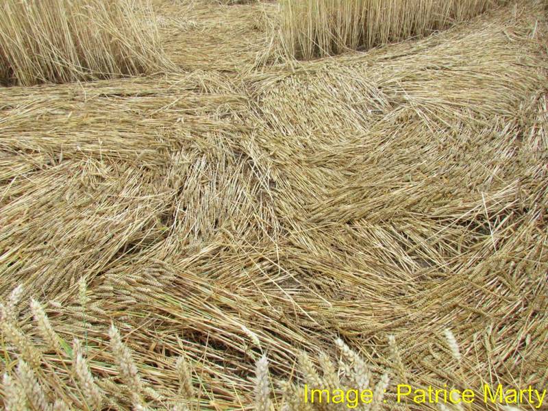 Stonehenge, Wiltshire crop circle, aerial photo 109