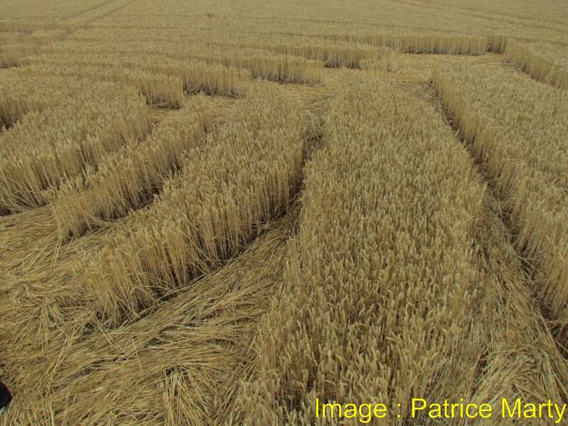 Stonehenge, Wiltshire crop circle, aerial photo 108