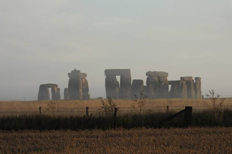 Stonehenge, Wiltshire crop circle, aerial photo 36