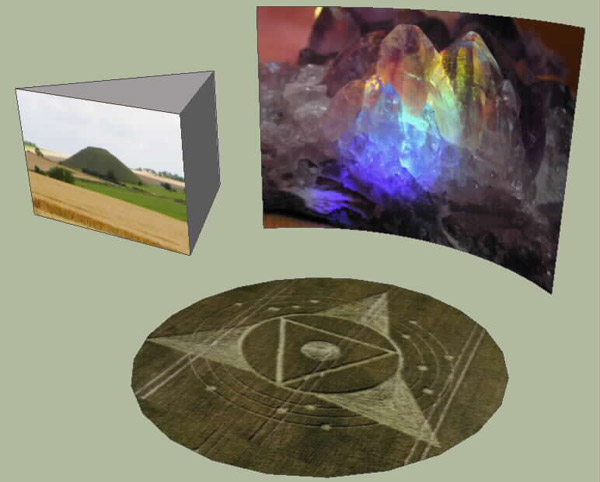 Wessex Ridgeway, Wiltshire crop circle, aerial photo 16