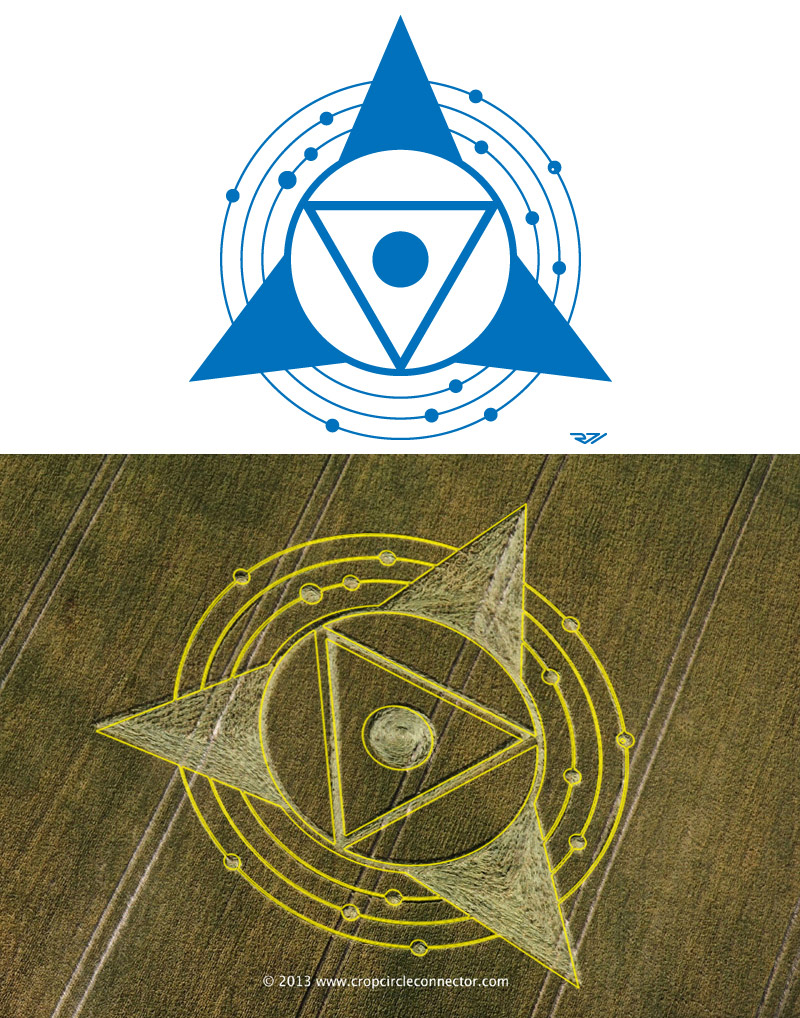 Wessex Ridgeway, Wiltshire crop circle, diagram 41