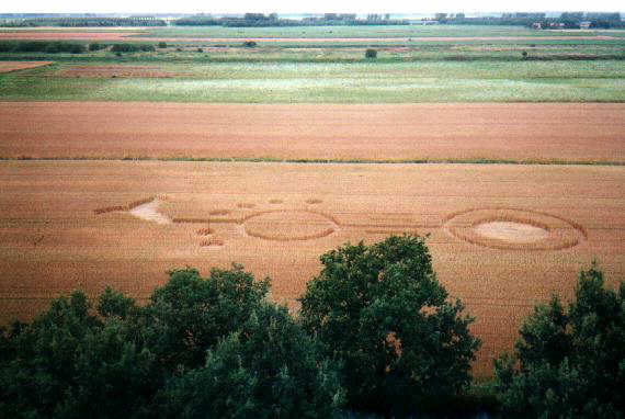 Stadskanaal (2), Netherlands crop circle, aerial photo 5