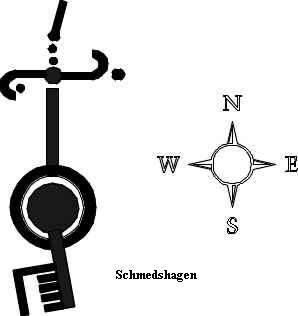 Schmedshagen, Germany crop circle, aerial photo 2