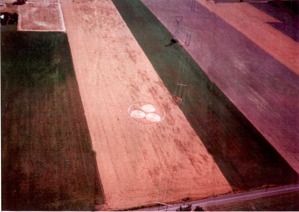 Whiskey Hill Road, USA crop circle, aerial photo 2