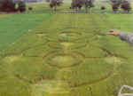 Pomerania, Wiltshire, Poland crop circle, aerial photo 2
