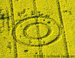North Down, Wiltshire crop circle, aerial photo 4