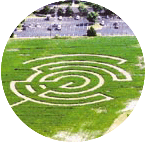 Teton, USA crop circle, aerial photo 2