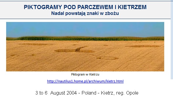 Kietrzem, Poland crop circle, aerial photo 2
