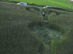 Kietrzem, Poland crop circle, aerial photo 36