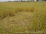 Kietrzem, Poland crop circle, aerial photo 34